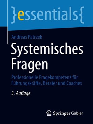 cover image of Systemisches Fragen